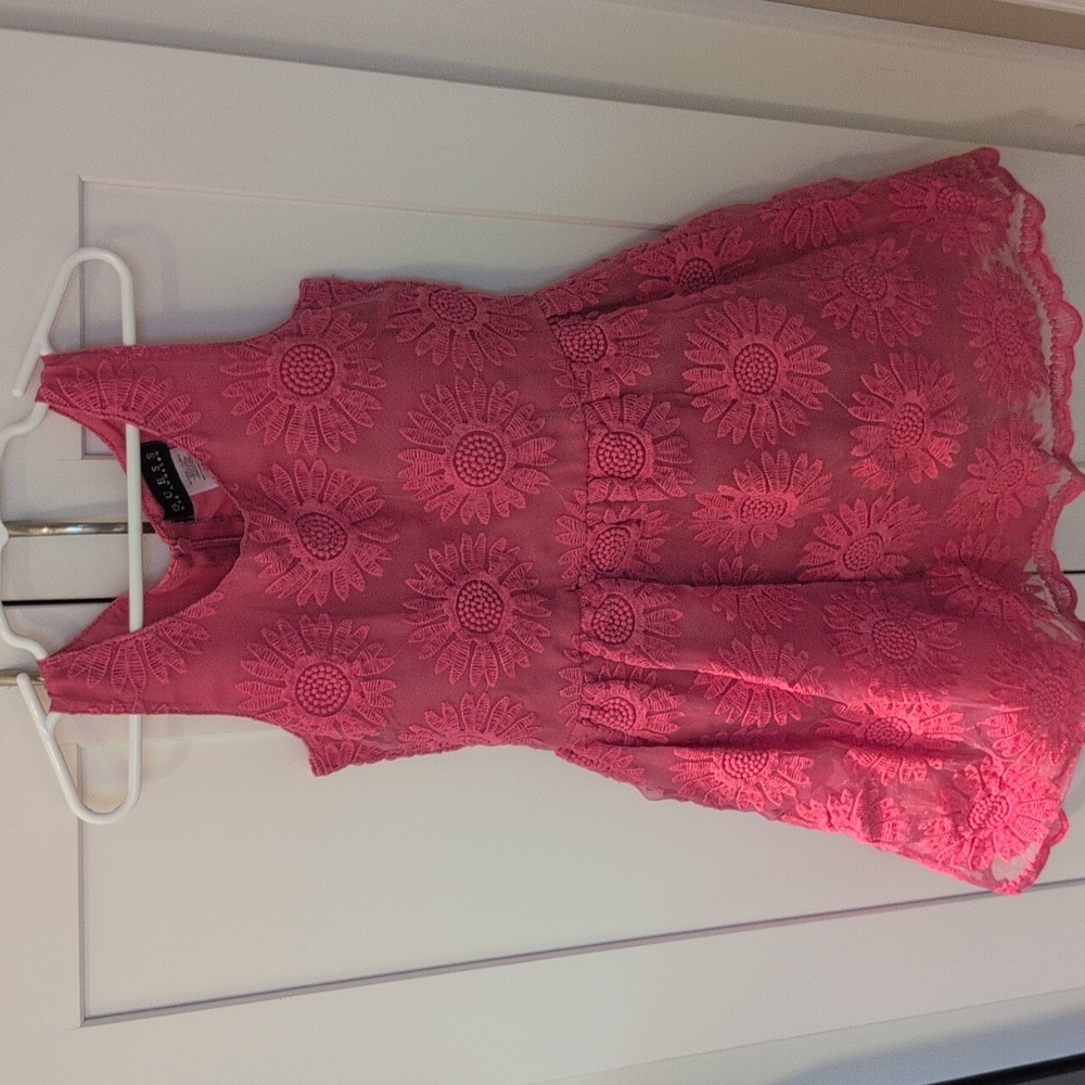 Guess Pink Floral Dress